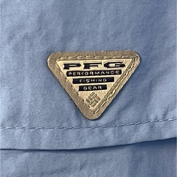 NWT Columbia Women's Bahama Light Blue Long Sleeve PFG Fishing Shirt. Size S/P. - Picture 2 of 12